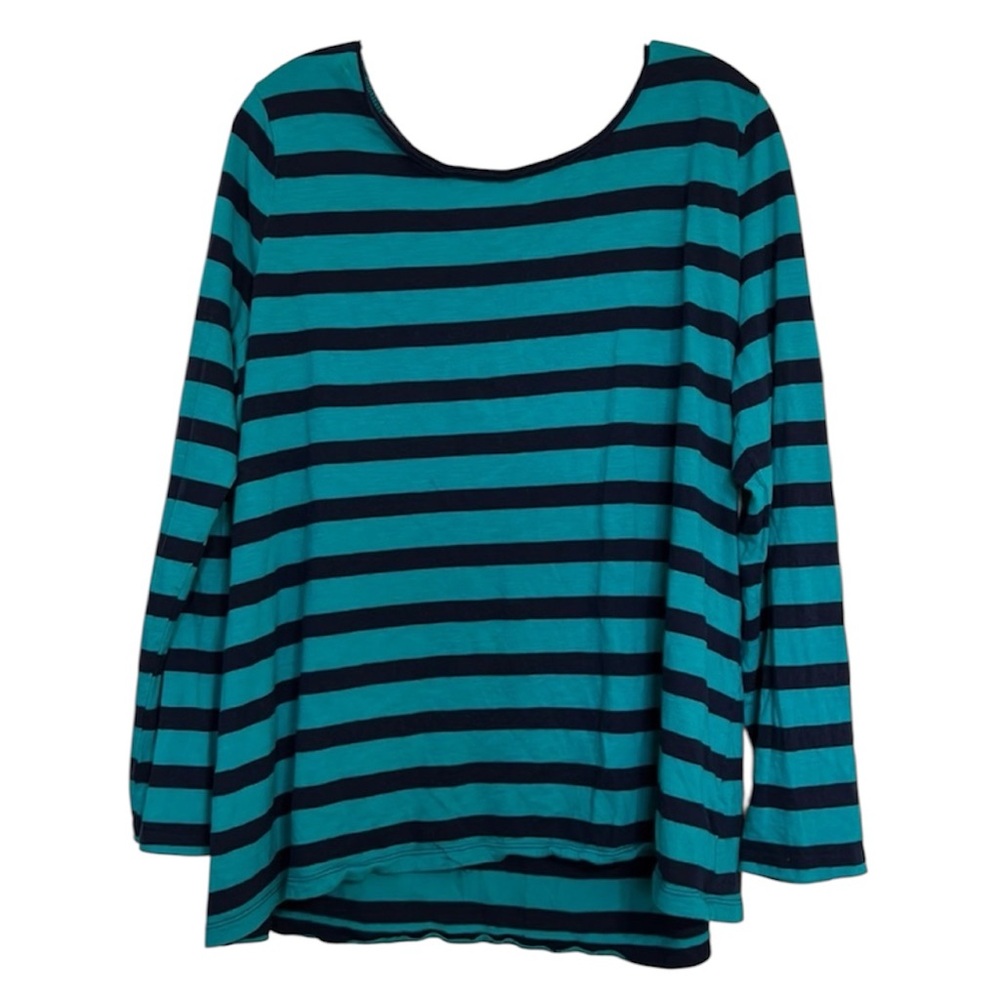 Cato Brand Women’s Striped Shirt Blouse Size 22/24